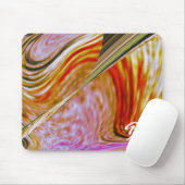 ユニーク抽象芸術カラフル大理石液体マウスパッド マウスパッド (マウス)