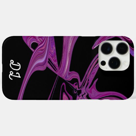 ユニーク抽象芸術マルリ液化油絵を描 Case-Mate iPhoneケース (裏面 (横))