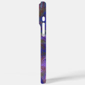 ユニーク抽象芸術マルリ液化油絵を描 Case-Mate iPhoneケース (裏面 / 左)