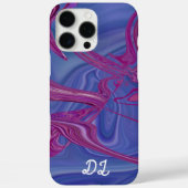 ユニーク抽象芸術マルリ液化油絵を描 Case-Mate iPhoneケース (裏面)