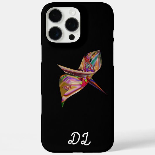 ユニーク抽象芸術マルリ液化油絵を描 Case-Mate iPhoneケース (裏面)