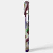ユニーク抽象芸術マルリ液化油絵を描 Case-Mate iPhoneケース (裏面 / 左)