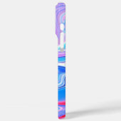 ユニーク抽象芸術マーレド液化&カラフル Case-Mate iPhoneケース (裏面 / 左)