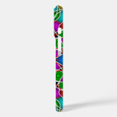 ユニーク抽象芸術マーレド液化&カラフル Case-Mate iPhoneケース (裏面 / 左)