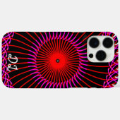 ユニーク抽象芸術マーレド液化&カラフル Case-Mate iPhoneケース (裏面 (横))