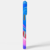 ユニーク抽象芸術マーレド液化&カラフル Case-Mate iPhoneケース (裏面 / 右)