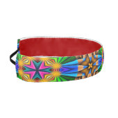 ユニーク抽象芸術花模様 アスレチックヘッドバンド (左)