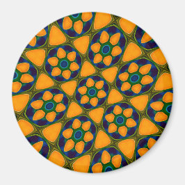 ユニーク抽象芸術花模様 マグネット