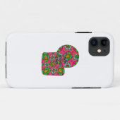 ユニーク抽象芸術花模様 Case-Mate iPhoneケース (裏面(横))