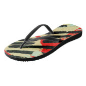 ユニーク擦り切れたカッコいい壁紙絵を描 ビーチサンダル (アングル)