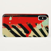 ユニーク擦り切れたカッコいい壁紙絵を描 Case-Mate iPhoneケース (裏面(横))