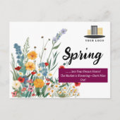 ユニーク春実在不動産 ポストカード (正面)