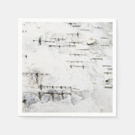 ユニーク樺の木樹皮ナプキン スタンダードカクテルナプキン