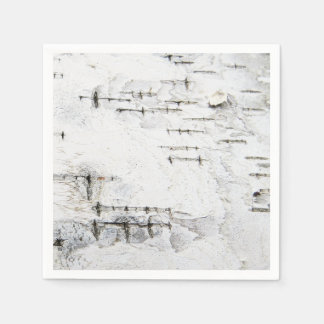 ユニーク樺の木樹皮ナプキン スタンダードカクテルナプキン