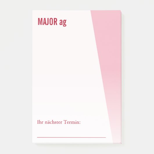 ユニーク注カッコいい文とファンシー ポストイット (正面)