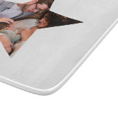 ユニーク父モダンの日5つ星パパ1写真 カッティングボード (角)