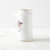 ユニーク父モダンの日5つ星パパ1写真 ビールジョッキ (正面左)