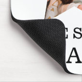 ユニーク父モダンの日5つ星パパ1写真 マウスパッド (コーナー)