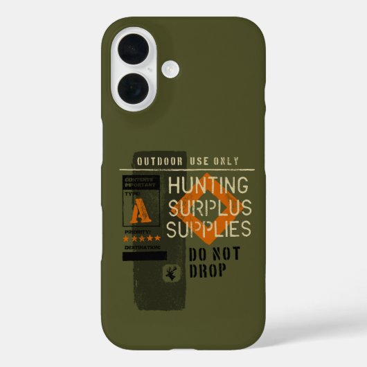 ユニーク狩りハンター貨物グラフィックギフトギア Case-Mate iPhoneケース (裏面)