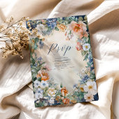 ユニーク王室のビクトリアンエレガ結婚ンス 出欠カード