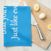 -ユニーク皮肉な禅 キッチンタオル (四つ折り)