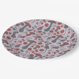 ユニーク秋パターンスタイル ペーパープレート