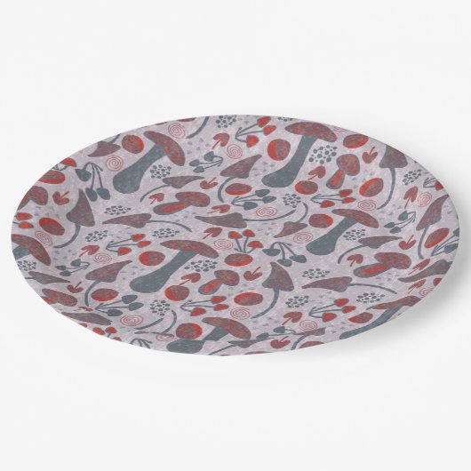 ユニーク秋パターンスタイル ペーパープレート (アングル)