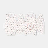 ユニーク結婚式の引き出物ボックスウォーターカラートンボ フェイバーボックス (折り畳みなし)