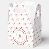 ユニーク結婚式の引き出物ボックスウォーターカラートンボ フェイバーボックス (オープン)