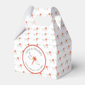 ユニーク結婚式の引き出物ボックスウォーターカラートンボ フェイバーボックス (正面サイド)