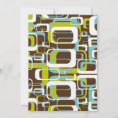 ユニーク結婚式招待状 招待状 (裏面)