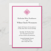 ユニーク結婚式招待状 招待状 (正面/裏面)