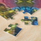 ユニーク色数々のジグソーパズル ジグソーパズル (側面)