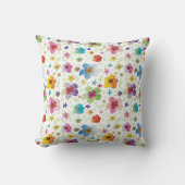 ユニーク花柄モダンスタイリッシュ装飾用クッション クッション (正面)