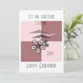 ユニーク芸術的フローラHappy Retiment Card シーズンカード (スタンド正面)