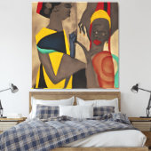 ユニーク術 キャンバスプリント (インサイチュ (寝室))