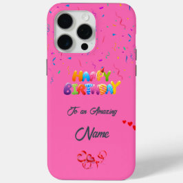 ユニーク誕生日iPhone 15 Pro Maxケース iPhone 15 Pro Maxケース