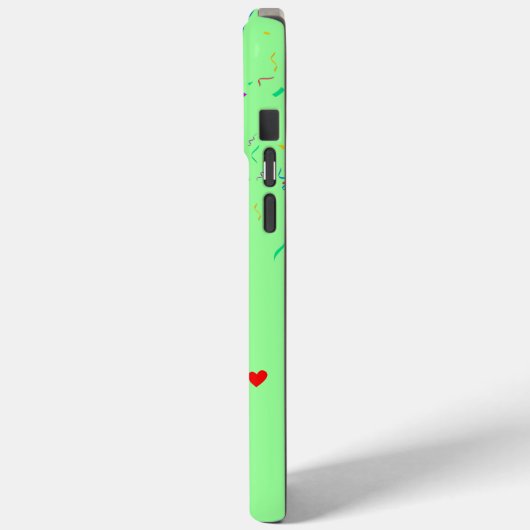 ユニーク誕生日iPhone 15 Pro Maxケース Case-Mate iPhoneケース (裏面 / 左)