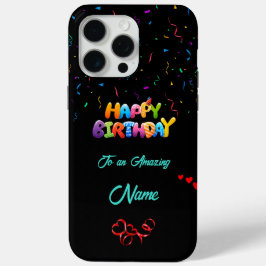 ユニーク誕生日iPhone 15 Pro Maxケース iPhone 15 Pro Maxケース