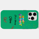 ユニーク誕生日iPhone 15 Pro Maxケース Case-Mate iPhoneケース (裏面 (横))