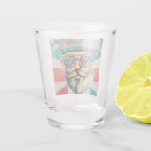 ユニーク7月4日 ショットグラス (裏面)