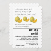 ユニーク,おもしろいカンタローペ結婚式招待状 招待状 (正面/裏面)