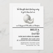 ユニーク、おもしろい結婚式招待状 招待状 (正面/裏面)