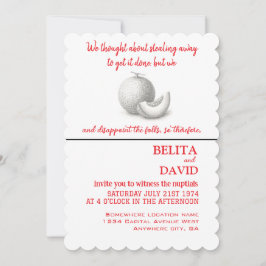 ユニーク、おもしろい結婚式招待状 招待状