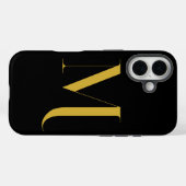 ユニーク エクストラ ラージ モノグラム プリント Case-Mate iPhoneケース (裏面 (横))