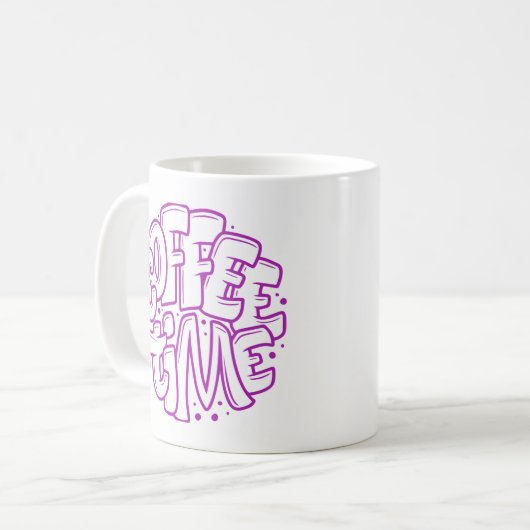 ユニーク コーヒーマグカップ (正面左)