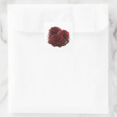 ユニーク シルバー RED ROSES AND COINS ステッカー 印刷 (バッグ)