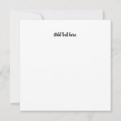 ユニーク チェス ダッド おもしろ レトロな夕焼け カード (裏面)