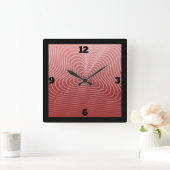 ユニーク&パーソナライズされたカスタムWall Clockデザイン スクエア壁時計 (ホーム)
