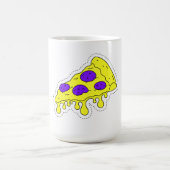 ユニーク&マクールグ熱狂するデザイン:鮮やか抽象芸術 コーヒーマグカップ (中央)